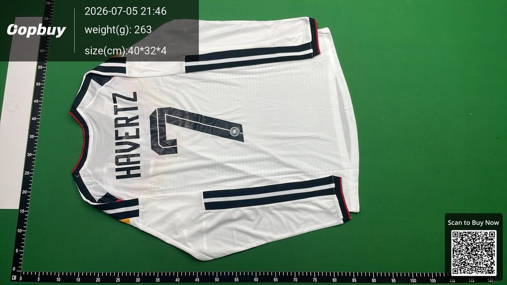 2026 FIFA World Cup Germany Home Long Sleeve Player Version QC photo 3
