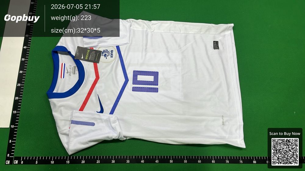 2010 Season the Netherlands Away Retro Fan Version QC photo 2
