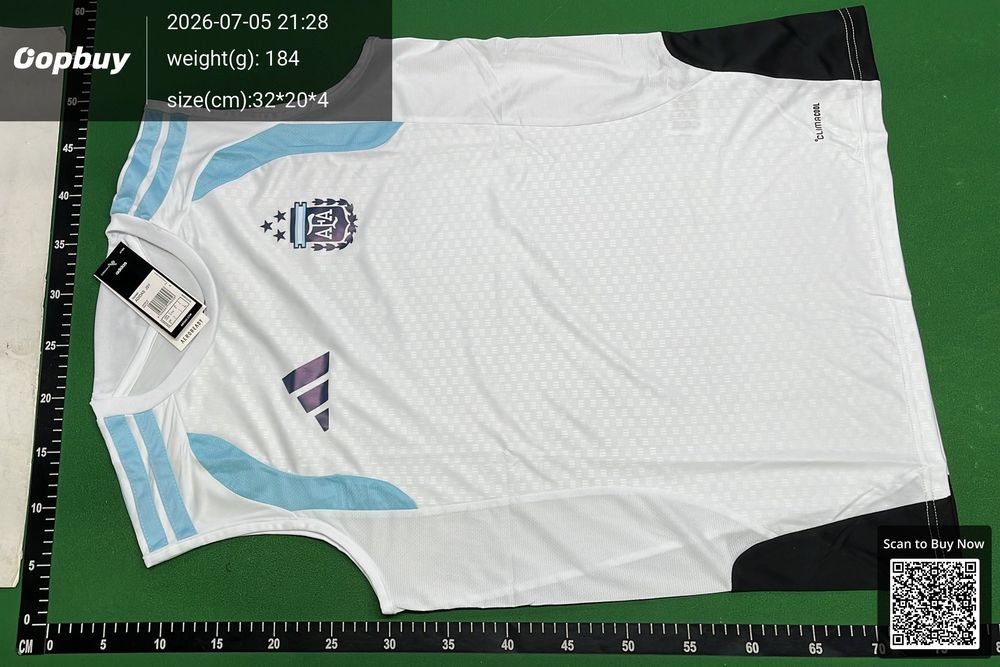 2026 FIFA World Cup Argentina Training shirt vest QC photo 2