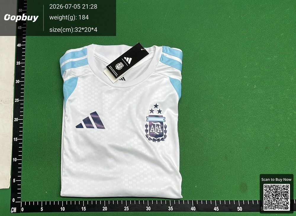 2026 FIFA World Cup Argentina Training shirt vest QC photo 4
