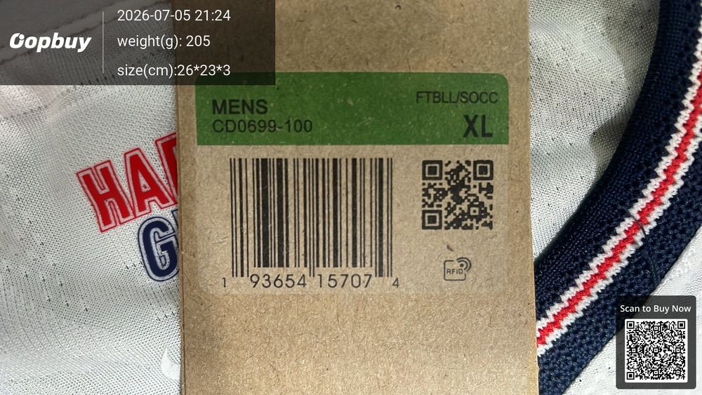 2026 World Cup England Home Jersey Player Version QC photo 5