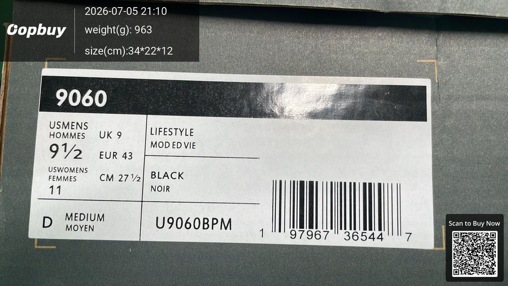 New Balance 9060 QC photo 3