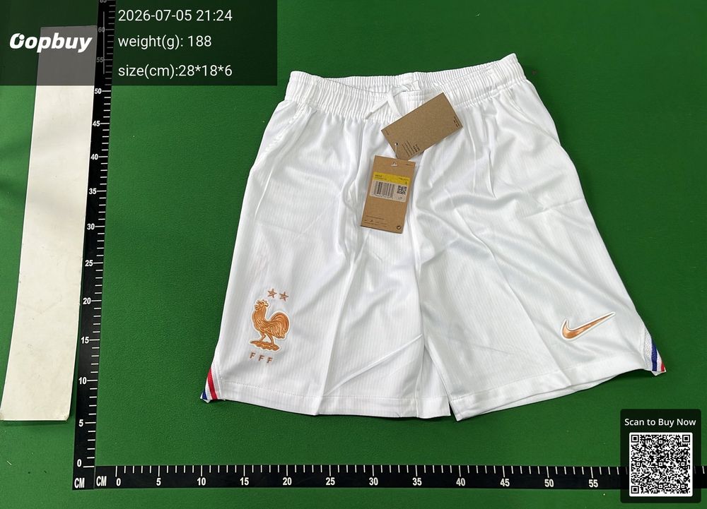 2026 FIFA World Cup France Away shorts QC photo 2