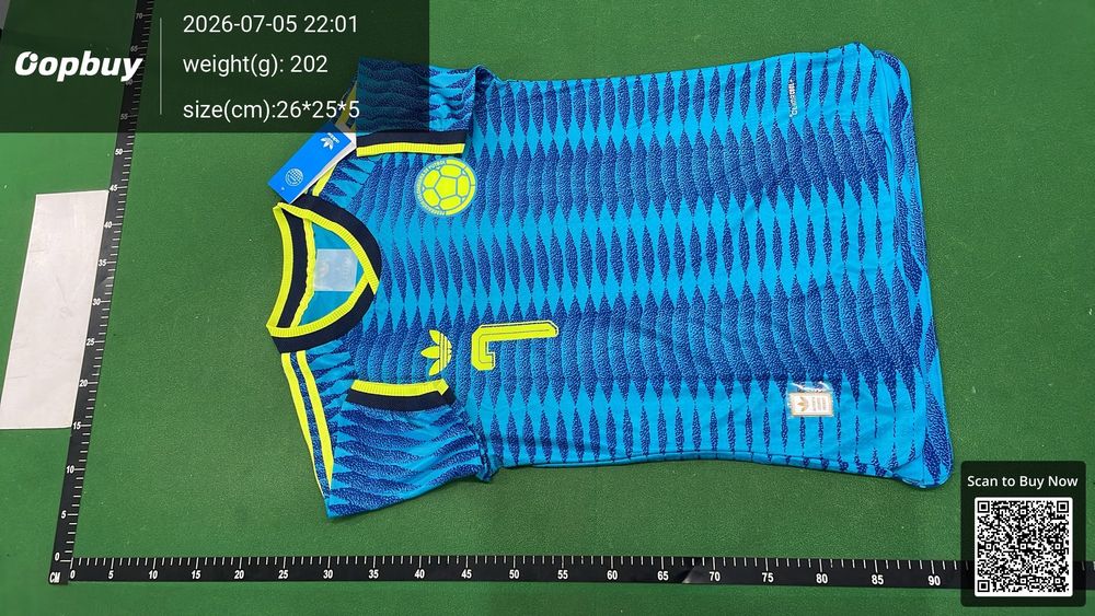 2026 FIFA World Cup Colombia Away Fan Version QC photo 2