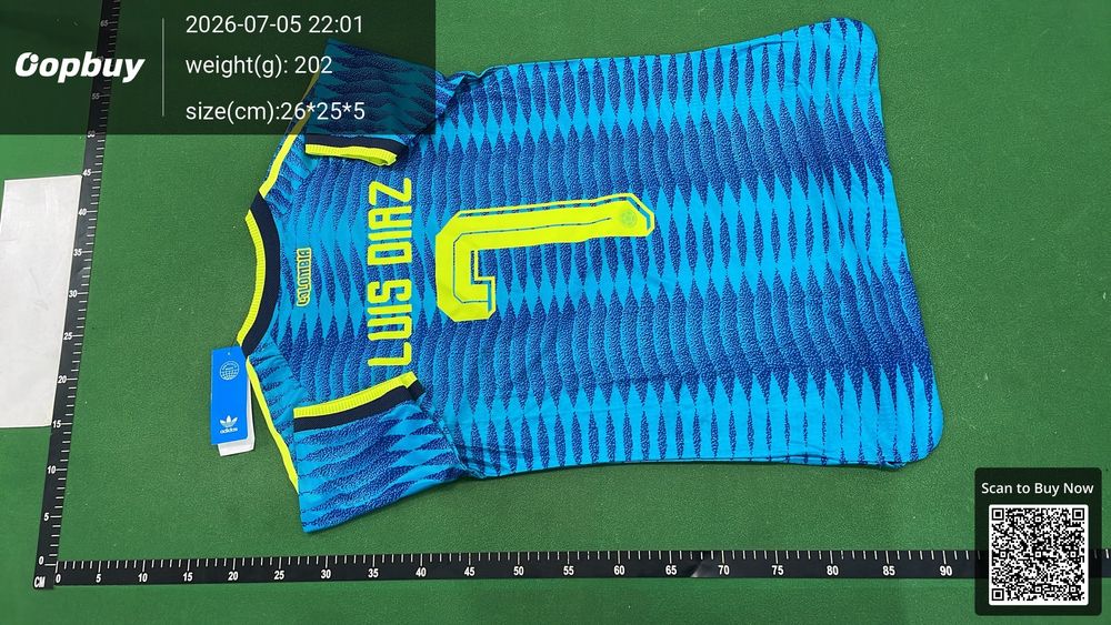 2026 FIFA World Cup Colombia Away Fan Version QC photo 3