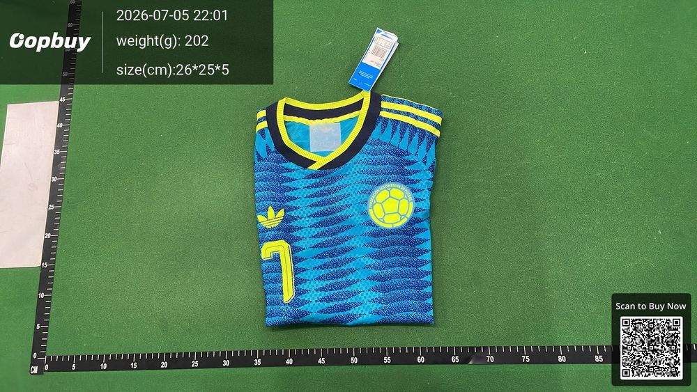2026 FIFA World Cup Colombia Away Fan Version QC photo 4