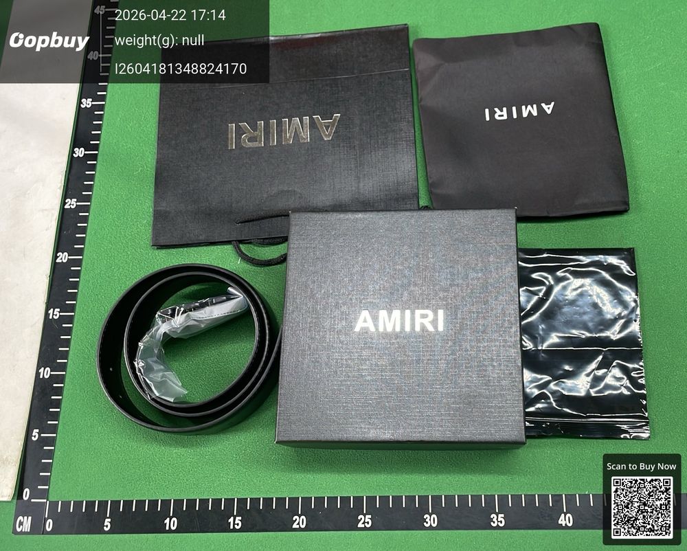 Amiri Belt QC photo 3