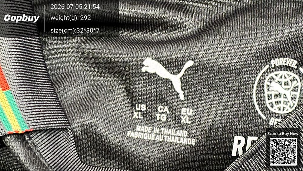 2025 Portugal Tribute to Eusebio Special Edition Long Sleeve Fan Version QC photo 1