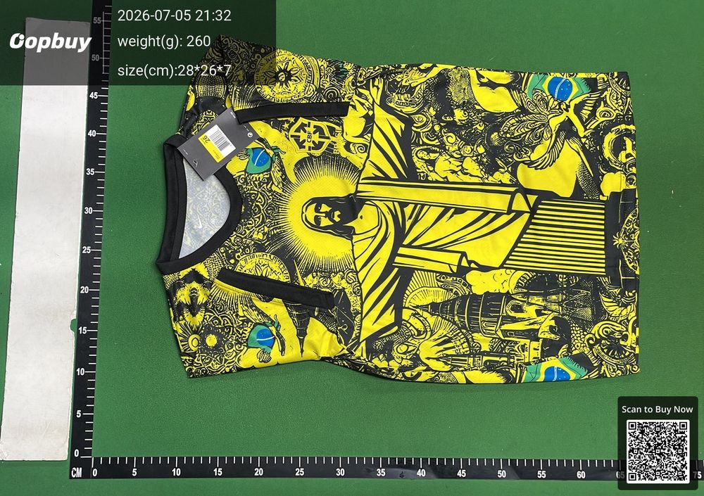 24/25 Season Brazil Jesus Kids Kit QC photo 2