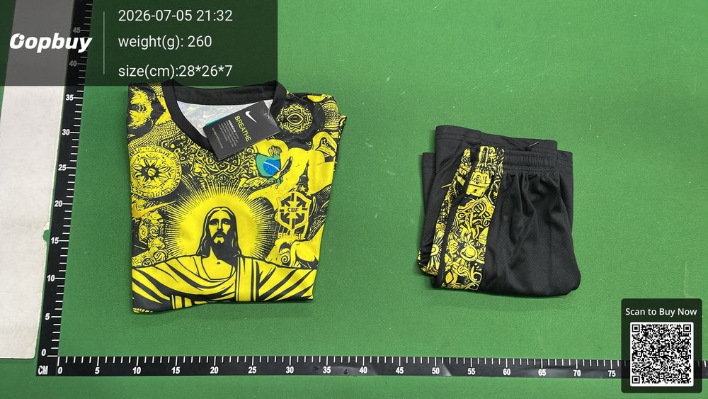 24/25 Season Brazil Jesus Kids Kit QC photo 5