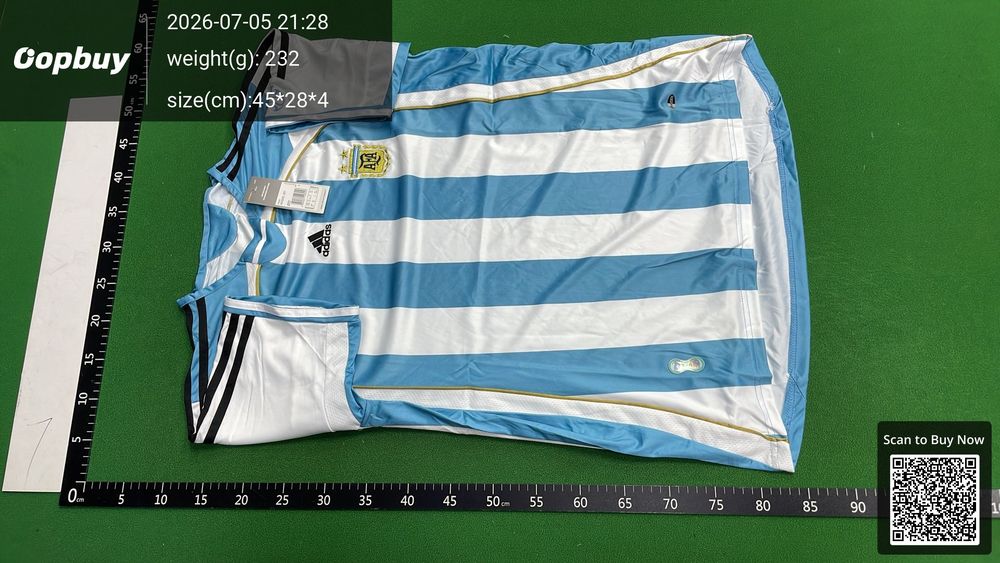 2006 Season Argentina Home Retro Fan Version QC photo 2