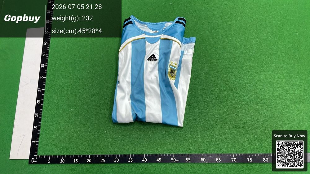 2006 Season Argentina Home Retro Fan Version QC photo 4