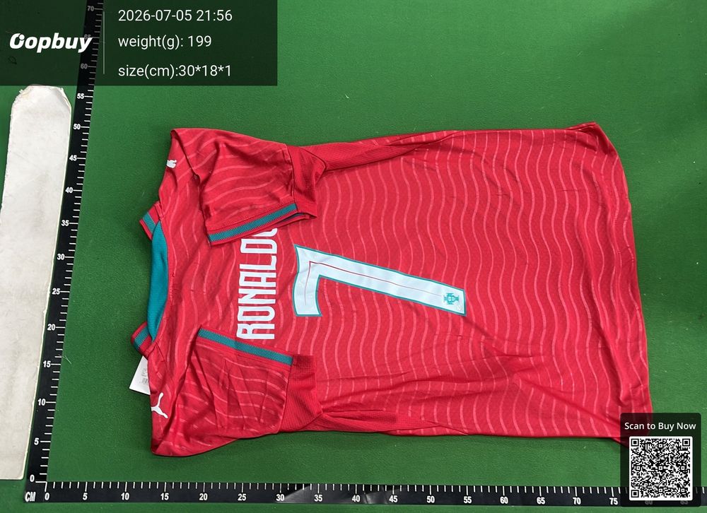2026 FIFA World Cup Portugal Home Player Version QC photo 3