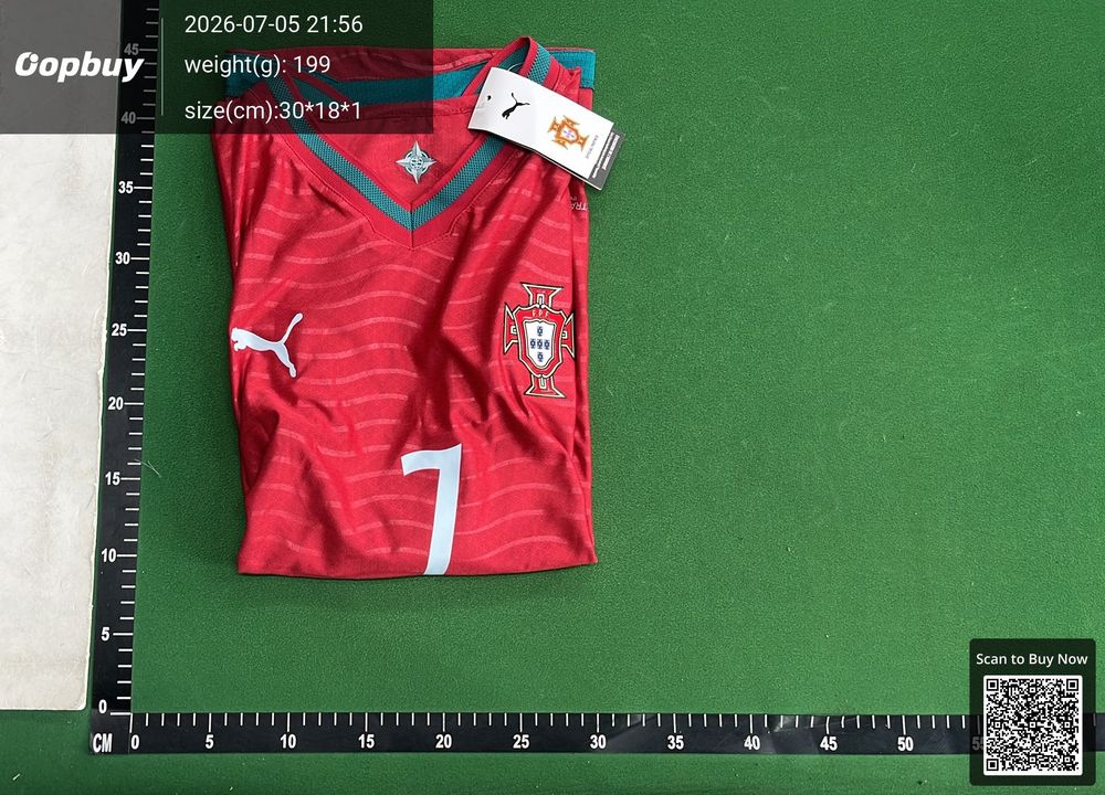 2026 FIFA World Cup Portugal Home Player Version QC photo 4