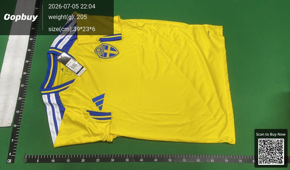 2026 FIFA World Cup Sweden Home Fan Version QC photo 4