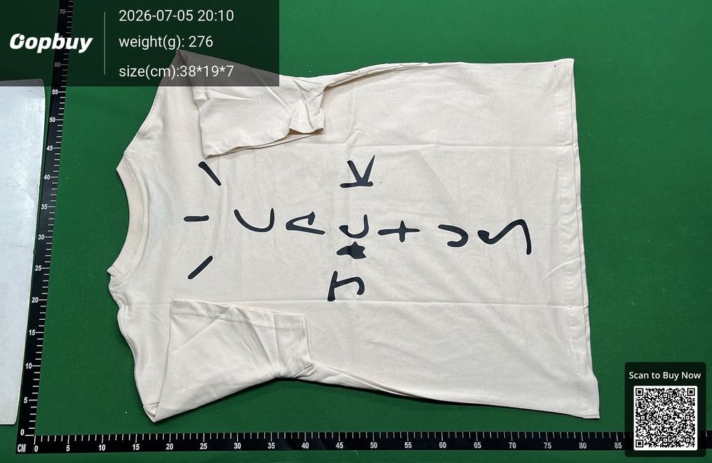 Travis Scott Tee QC photo 1