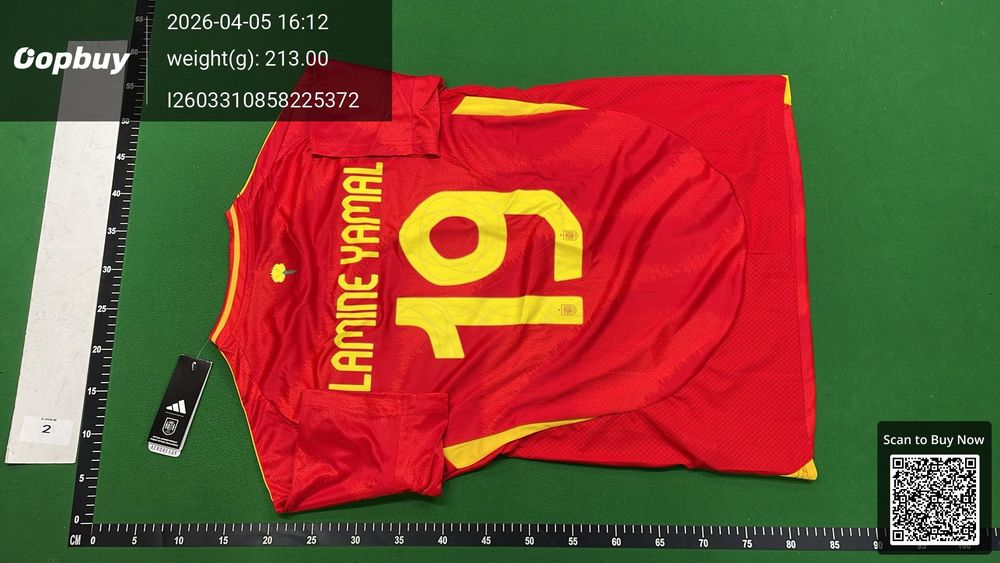 2024 UEFA Spain Home Fan Version QC photo 3