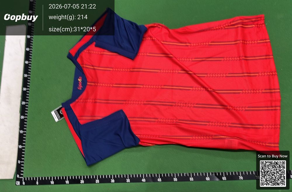 2026 FIFA World Cup Spain Home Women's Shirt QC photo 3