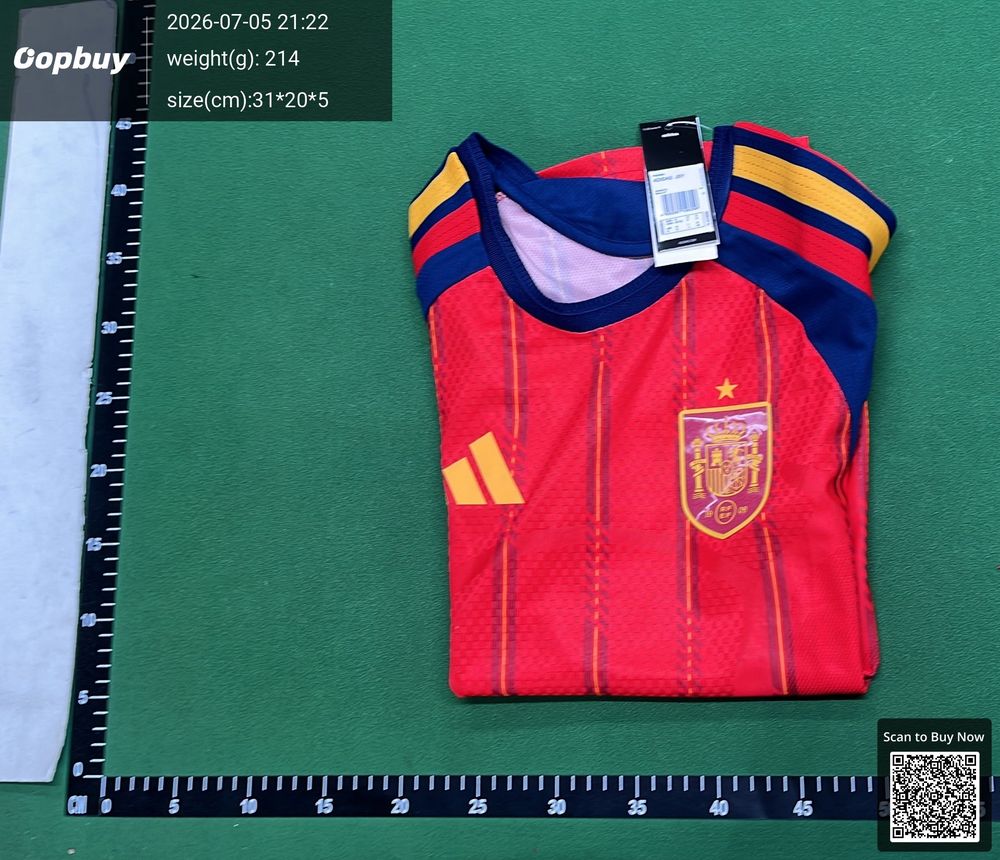 2026 FIFA World Cup Spain Home Women's Shirt QC photo 4