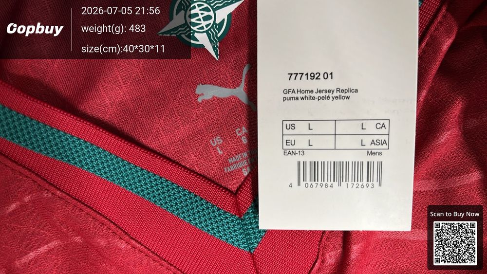 2026 FIFA World Cup Portugal Home Long Sleeve Player Version QC photo 1