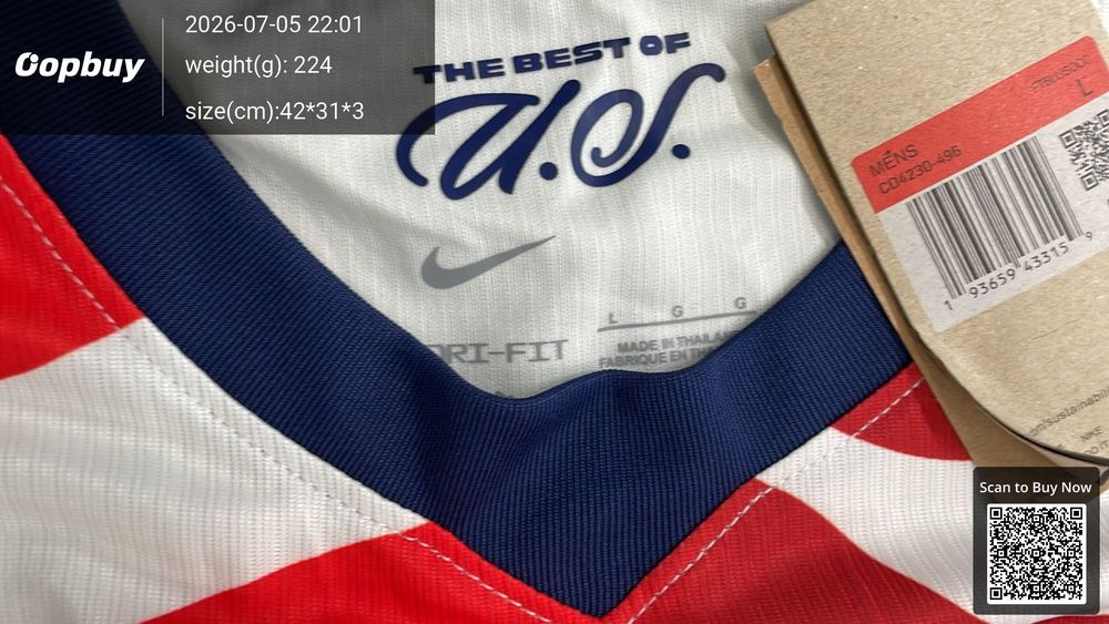 25/26 Season USA Home Fan Version QC photo 1