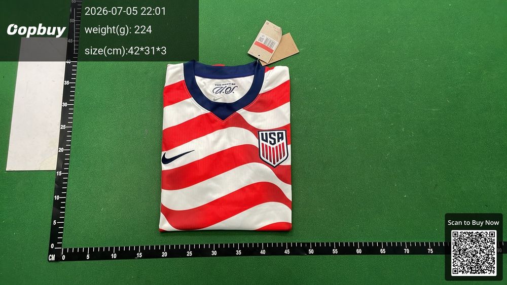 25/26 Season USA Home Fan Version QC photo 4