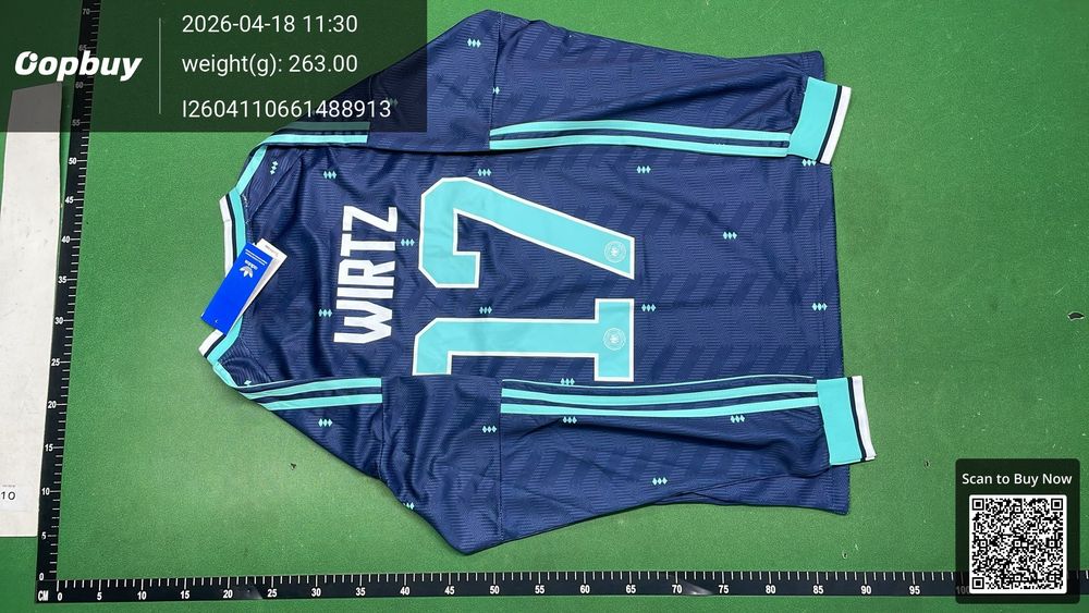 2026 FIFA World Cup Germany Away Long Sleeve Fan Version QC photo 3