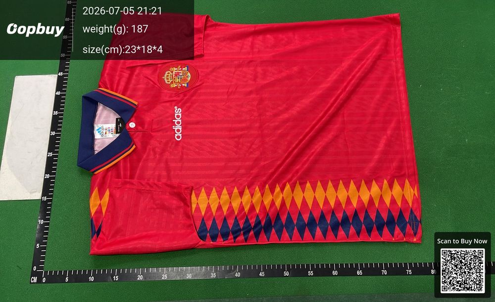 1994 Season Spain Home Retro Fan Version QC photo 2