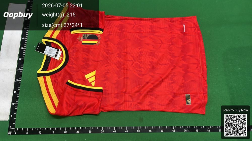 2026 FIFA World Cup Belgium Home Player Version QC photo 2