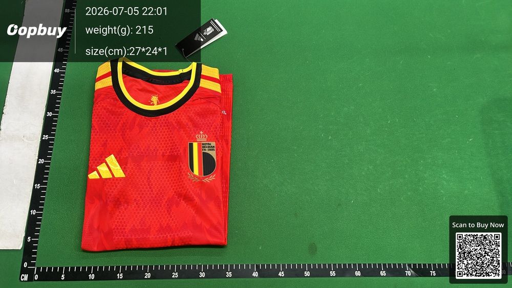 2026 FIFA World Cup Belgium Home Player Version QC photo 4