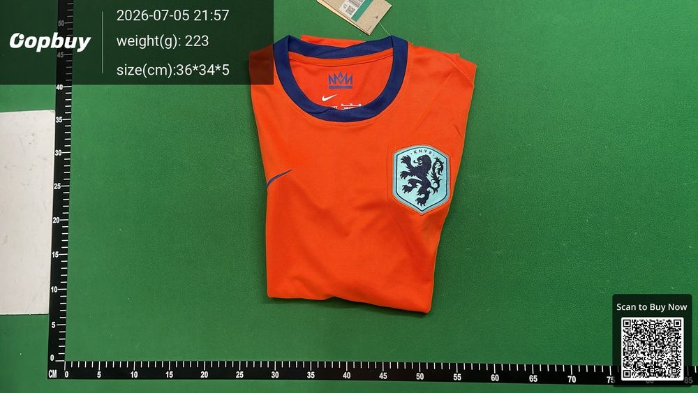 2024 UEFA the Netherlands Home Fan Version QC photo 4
