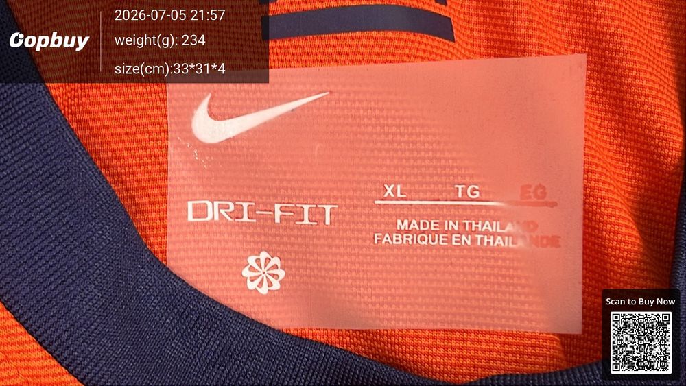 2024 UEFA the Netherlands Home Fan Version QC photo 5
