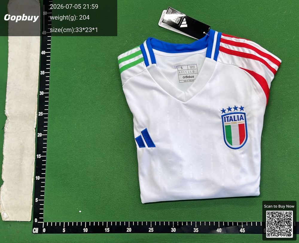 24/25 UEFA Italy Away Fan Version QC photo 4