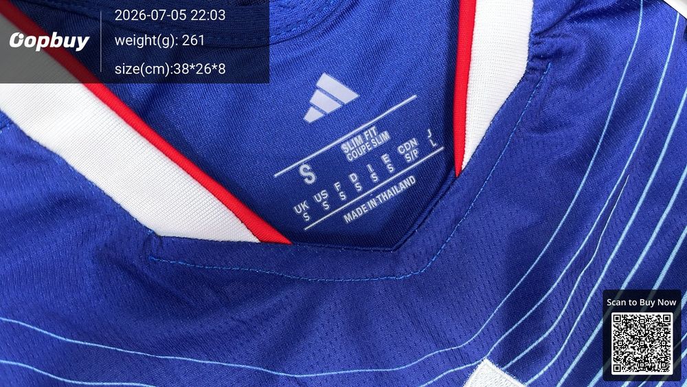 2026 FIFA World Cup Japan Home Long Sleeve Fan Version QC photo 1