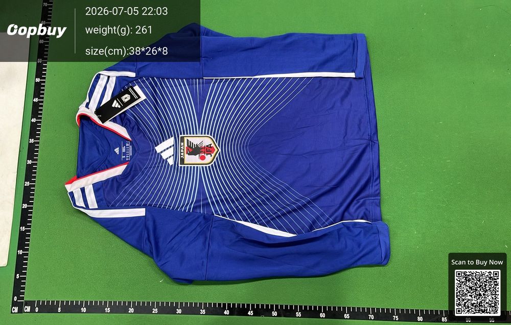 2026 FIFA World Cup Japan Home Long Sleeve Fan Version QC photo 2