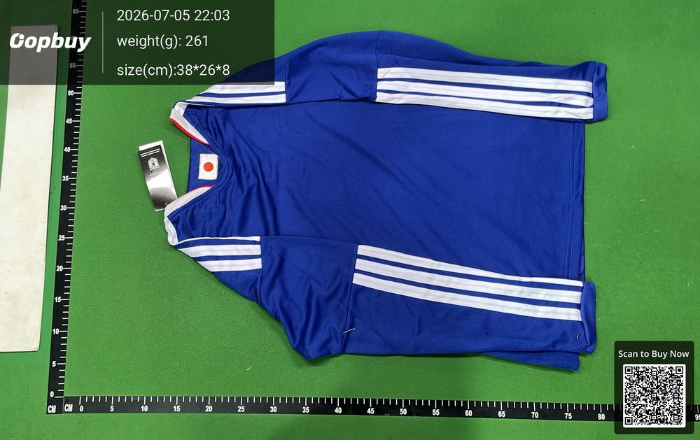 2026 FIFA World Cup Japan Home Long Sleeve Fan Version QC photo 3