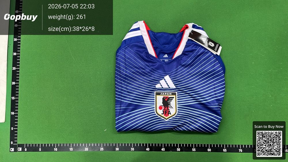 2026 FIFA World Cup Japan Home Long Sleeve Fan Version QC photo 4