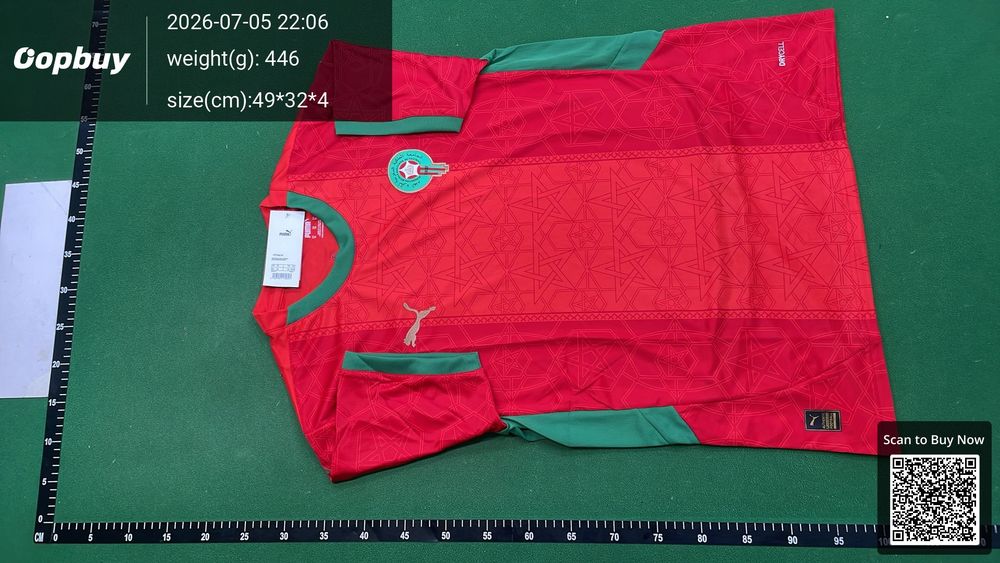 25/26 Season Morocco Home Fan Version QC photo 2