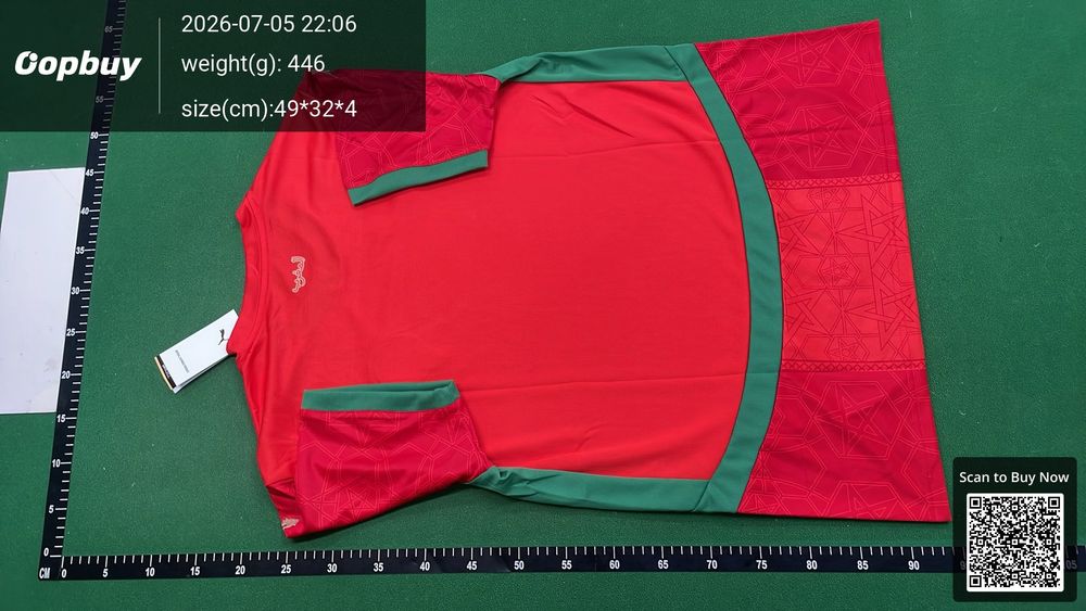 25/26 Season Morocco Home Fan Version QC photo 3