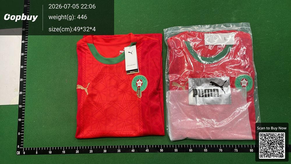 25/26 Season Morocco Home Fan Version QC photo 4