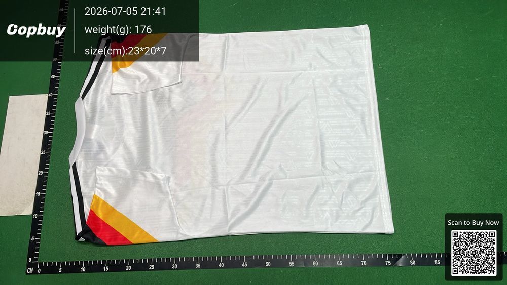 1990 Season Germany Home Retro Fan Version QC photo 3