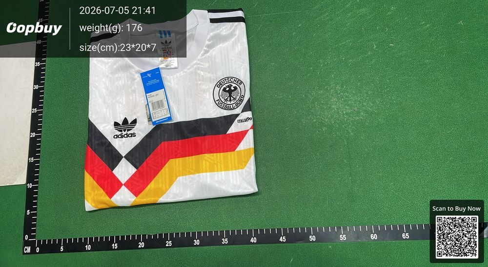 1990 Season Germany Home Retro Fan Version QC photo 4